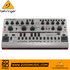 Zoso Music Behringer TD-3-MO-SR silver analog bass synthesizer with sequencer, knobs, and buttons for music production