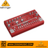 Zoso Music Behringer TD-3-RD red analog bass line synthesizer with 16-step sequencer and resonant lowpass filter