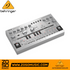 Zoso Music Behringer TD-3-SR silver analog bass line synthesizer with sequencer and distortion controls.