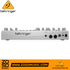 Zoso Music Behringer TD-3-SR silver analog bass synthesizer rear panel showing MIDI, output, and power ports.