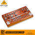 Zoso Music Behringer TD-3-TG analog bass synthesizer in translucent tangerine orange with knobs and sequencer buttons.