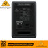 Zoso Music Behringer Truth B1030A studio monitor rear panel showing input ports, power switch, and EQ controls.