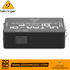 Zoso Music Behringer Ultra-DI DI400P passive direct box in a rugged black metal case with a ground lift switch.
