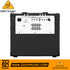 Zoso Music Behringer Ultratone keyboard amplifier rear panel showing input and output ports for professional audio