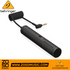 Zoso Music Behringer VIDEO MIC X1 black dual-capsule X-Y condenser shotgun microphone with coiled 3.5mm cable