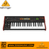 Zoso Music Behringer Vocoder VC340 37-key analog synthesizer with wood side panels and retro control interface