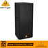 Zoso Music Behringer Eurolive VP2520 passive PA speaker with dual 15-inch drivers and a rugged black steel grille.