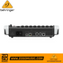 Zoso Music Behringer X Air X18 digital mixer rear panel showing USB, Ethernet, MIDI, and aux send connectivity ports.