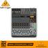 Zoso Music Behringer Xenyx QX1622USB 16-input analog mixer with USB interface, onboard effects, and fader controls.