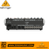 Zoso Music Behringer Xenyx QX1622USB mixer rear panel showing XLR outputs, USB interface, and channel inserts.