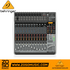 Zoso Music Behringer Xenyx QX2442USB 16-channel analog mixer with USB interface, Klark Teknik FX, and faders.