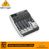 Zoso Music Behringer XENYX QX602MP3 compact 6-input mixer with built-in MP3 player and Klark Teknik FX processor
