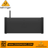 Zoso Music Behringer X Air XR18 digital mixer rear panel view showing the black chassis and integrated Wi-Fi antenna.
