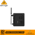 Zoso Music Behringer X Air XR18 digital mixer side view showing the power switch, AC input, and Wi-Fi antenna.