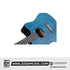 Zoso Music Caesar WL-800Ce blue solid top acoustic guitar with cutaway body and rosewood fingerboard
