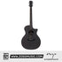 Zoso Music ENYA EGA-X0 41-inch acoustic guitar with matte black finish and cutaway body design