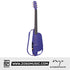 Zoso Music Enya NEXG2 38-inch purple carbon fiber smart audio guitar with built-in speaker and touch display