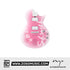 Zoso Music Enya Nova GO Sonic Sakura Miku edition electric guitar in pink with cherry blossom floral graphics