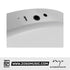 Zoso Music Enya Nova GO Sonic electric guitar white body showing USB charging port and audio output jacks
