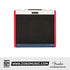 Zoso Music Fender Blues Junior IV combo amp featuring red, white, and blue vinyl covering and black grille cloth.