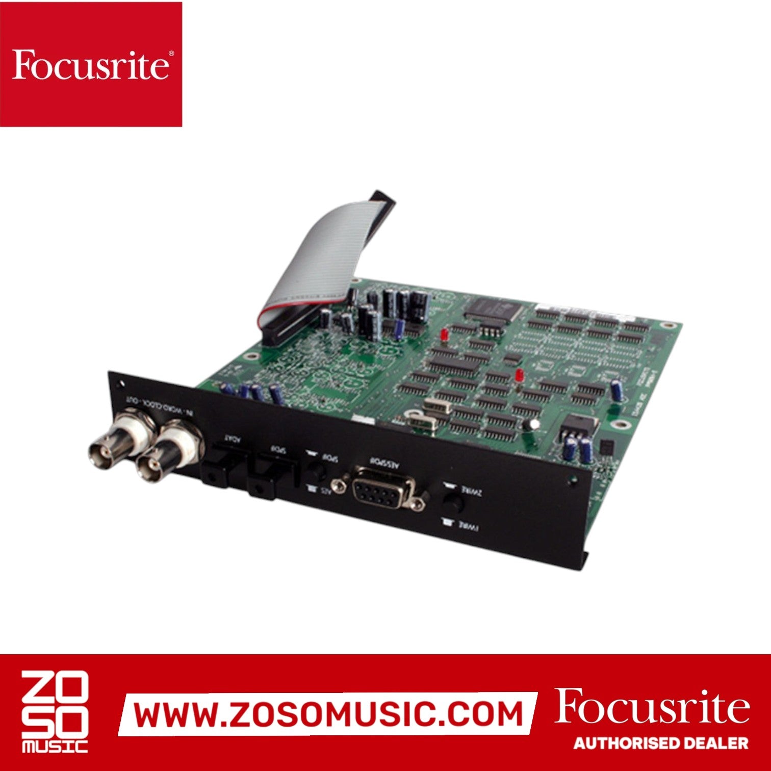 Zoso Music Focusrite 430ADC 2-channel analog-to-digital converter card for ISA 430 MKII with multiple digital outputs.
