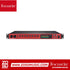 Zoso Music Focusrite Clarett+ 8Pre red rackmount audio interface with eight mic preamps and LED metering