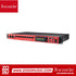 Zoso Music Focusrite Clarett+ 8Pre USB-C audio interface with red front panel and rack-mount design