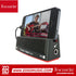 Zoso Music Focusrite iTrack Pocket audio interface with iPhone docked, featuring stereo mic and guitar input.