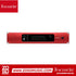 Zoso Music Focusrite RedNet 5 digital audio interface with red rackmount chassis and front panel LED indicators