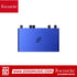 Zoso Music Focusrite Scarlett 2i2 4th Gen Anniversary Edition audio interface in iconic ISA blue with embossed ff logo