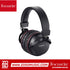 Zoso Music Focusrite Scarlett SH-450 closed-back studio headphones in black with red accents