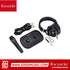 Zoso Music Focusrite Vocaster One podcasting bundle with audio interface, DM1 microphone, and HP60v studio headphones.