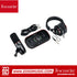 Zoso Music Focusrite Vocaster Two podcasting bundle with audio interface, DM14v microphone, and HP60v studio headphones.