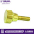 Zoso Music gold-plated saxophone neck screw for improved resonance and stability on alto, tenor, and soprano saxophones