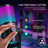 Zoso Music Maono DM30RGB condenser microphone with customizable RGB lighting and manual gain control knob