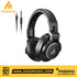 Zoso Music Maono MH700 black closed-back dynamic studio headphones with detachable audio cables