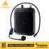 Zoso Music Maono AU-C01 portable black voice amplifier with wired headset microphone and waistband