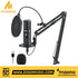 Zoso Music Maono AU-PM422 USB condenser microphone set with boom arm, pop filter, and shock mount for studio recording