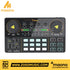Zoso Music Maonocaster Lite AM200 portable podcast audio mixer with touch-sensitive keys and sound effect pads.