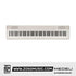 Zoso Music Medeli SP-C120 88-key compact digital piano in white with weighted, touch-sensitive keys and built-in speakers.