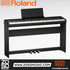 Zoso Music Roland FP-40 digital piano in black with 88 weighted keys, music rest, and triple pedal unit stand.