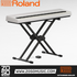 Zoso Music Roland FP-40 digital piano with 88 weighted keys on a black X-stand with a sustain pedal