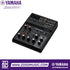 Zoso Music Yamaha AG06 Mk2 6-channel mixer and USB audio interface in black with multiple input and control knobs.