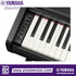 Zoso Music Yamaha Arius YDP-146 digital piano control panel and weighted keys with matte black keytops