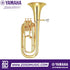 Zoso Music Yamaha YBH-301 Bb baritone horn in gold brass with clear lacquer finish and three nickel-plated valves