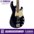 Zoso Music Yamaha BBP34 4-string electric bass guitar in midnight blue with rosewood fingerboard and cream pickguard
