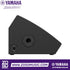 Zoso Music Yamaha CHR12M 12-inch passive floor monitor speaker in black plywood with speakON input panel