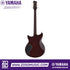 Back view of the Zoso Music Yamaha Chris Buck Signature Revstar electric guitar showing the mahogany body and neck