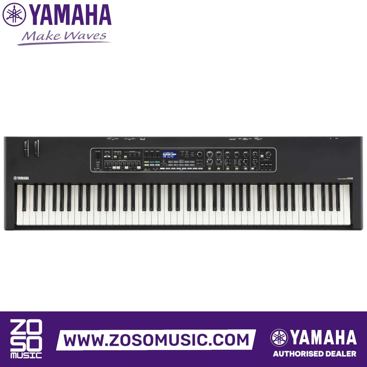Zoso Music Yamaha CK88 88-key stage piano with graded hammer action keys and intuitive control interface