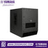 Zoso Music Yamaha DXS12 MKII 12 inch active subwoofer in a black rugged bandpass cabinet for professional audio